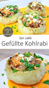 Gefullte Kohlrabi Low Carb Rezepte Mit Kohlrabi Kohlrabirezepte Rezepte
