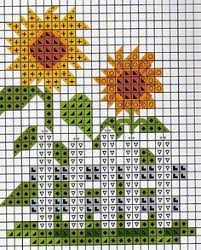 77 Best Sunflowers Cross Stitch Images In 2019 Cross