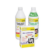 hg drain treatment and unblocker kit