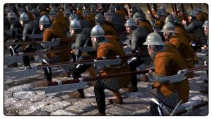 The swiss guard's attire is fairly medieval styling but modern behind the scenes. Impossible Swiss Defence Medieval Kingdoms Total War Online Gameplay Youtube