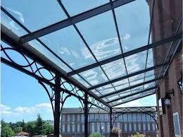 Tettoie Trasparenti In Policarbonato E Vetro Copertura Per Terrazza Terrazzo Pergola