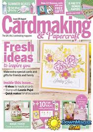 It's packed full of the newest techniques, products and inspiring ideas. Cardmaking Papercraft August 2016 Download Pdf Magazines Magazines Commumity
