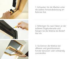 Bitte wählen sie hier ihre variante. Anti Hitze Markise Fur Velux Dachfenster Ggl Ggu Ghl Fenstermarkise Hitzeschutz Sonnenschutz Hh