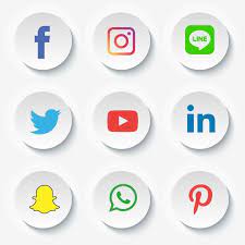 Social Media Icons Set Logo Vector Illustrator Social Icons Logo Icons Media Icons Png And Vector With Transparent Background For Free Download Social Media Icons Vector Social Media Icons Social Media