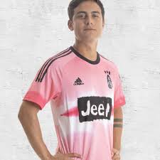 Juventus pink training jersey 2020/21. Adidas Juventus Human Race Jersey Glow Pink Black