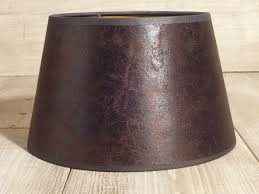 Voir plus d'idées sur le thème abat jour, abat jour lampe, abat. Abat Jour Diam 25 Facon Cuir Vieilli De Jadis A Demain