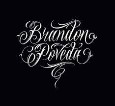 Tattoos letters and fonts symbols & emoji. Brandon Poveda Home Facebook