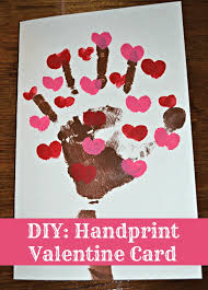 These homemade valentine cards use celery and paint to make a rose. Easy Valentines Crafts For Preschoolers