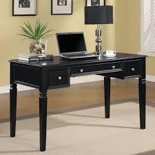 Furniture Outlet Computer Desk Writing Desk Computer Storage Built In Power Strip Office Furniture Coaster 800913 Black Writing Desk Classic Desk Wooden Writing Desk