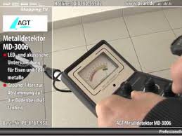 4.0 out of 5 stars 1 rating. Agt Metalldetektor Md 3006 Mit Wasserdichter Spule 12 Cm Suchtiefe Youtube