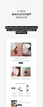 Send Beautiful Emails With An Easy To Use Responsive Email Template For Mailchimp Email Marketing Design Email Marketing Inspiration Responsive Email Template