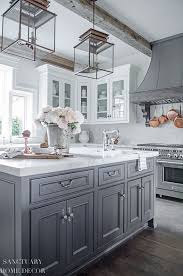 How To Decorate With Faux Flowers And Greenery To Get Through Winter Sanctuary Home Decor White Kitchen Design Diy Kitchen Renovation Modern Kitchen Design