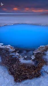 Hveravellir Hot Spring On Kjolur Plateau Iceland Bing Wallpaper 9 March 2017 Samsung Wallpaper Volcano Wallpaper Wallpaper Backgrounds