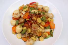 Mau masak sayur oseng praktis, cobalah resep oseng yang satu ini oseng pare udang. Resep Putren Tumis Udang Menu Sehat Hari Ini Kumparan Com