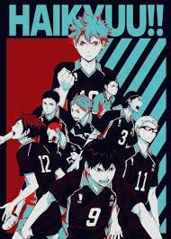 Download the background for free. Haikyu Anime Manga Poster Print Metal Posters Displate Anime Decor Anime Wall Prints Manga Covers