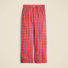 Flannel Pajama Pant In Tartan For Women | J.Crew