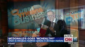 McDonalds's goes 'McHealthy'