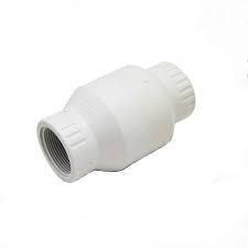 • special corrosion resistant 1½ & 2 slip spring check valve can be used to check back flow of fluids, air, etc. 1 2 Pvc Swing Check Valve By Spears Threaded S1520 05f