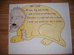 Lion Poem Animals Wild Fun Zoo