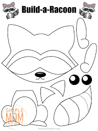 The raccoon (procyon lotor) belongs to the carnivores grouping, a group that is composed of mammals which are primarily meat eaters, although many of them also eat berries, fruit, vegetables, eggs, acorns, beech and hickory nuts, grains, grasses, and bark, if nothing else is available. Free Printable Forest Raccoon Craft For Kids Simple Mom Project
