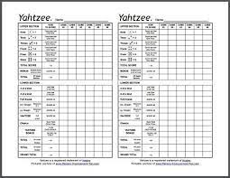 A player begins their turn by rolling five dice. Here Are Some Printable Yahtzee Score Sheets That You Can Print Use And Distribute For Free Yahtzee Is A Fu Yahtzee Score Sheets Yahtzee Score Card Yahtzee