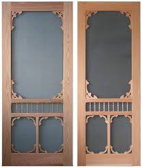 Door and screen door combo. Victorian Screen Storm Doors Yesteryear S Vintage Doors