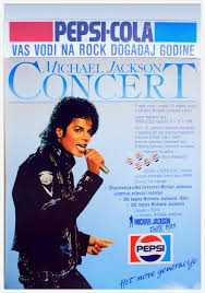 Poster For Pepsi Contest With The Main Prize A Visit To Concert Of Famous Pop Star Michael Jackson In Michael Jackson Invincible Michael Jackson Michael Love