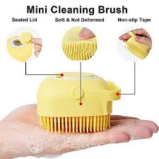 Light weight and easy to use and the battery lasts to get the job done. Silicone Bath Scrubber Brush Beauty Girl