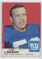 Greg Larson Football Cards