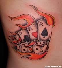 A pair of dice though not considered strictly a mainstream tattoo enjoys a certain amount of popularity. 41 Best Ace Tattoo Design Ideas