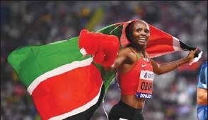 Gib immer dein bestes, liebe, was du tust und sei dankbar! Obiri Delights Kenyan Fans With 5000m Gold Pressreader