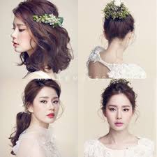Korea Pre Wedding Photo Make Up And Hair Korean Style Makeup Korea Wedding Makeup Korea F Celebrity Wedding Hair Wedding Hair And Makeup Asian Bridal Makeup
