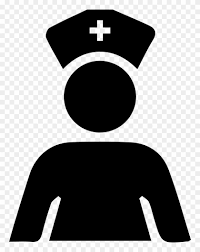 Download Png File Svg Black And White Nurse Clipart Transparent Png 4701765 Pikpng
