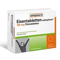 Die filmtabletten sollen morgens nüchtern bzw. Eisentabletten Ratiopharm 100 Mg Filmtabletten 100 St Medikamente Per Klick De