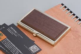 Personalize them for unique corporate gifts! Wooden Business Card Case And Holder Wooden Name Card Stand Bestar