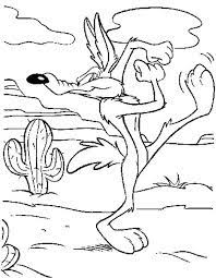 Wile e coyote coloring page. Looney Tunes Coloring Pages Wile E Coyote Start To Run Bulk Color