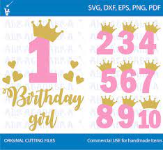 1 10 Numbers Svg Birthday Gold Number Svg Birthday Princess Etsy In 2021 Girl Birthday Princess Birthday Svg