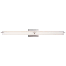 George Kovacs 39 1 2 Wide Led Brushed Nickel Bathroom Light 4g007 Lamps Plus