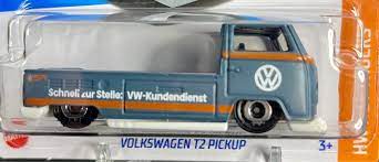 Hot Wheels Volkswagen T2 Pickup (HW Hot Trucks) 1:64 Scale Diecast Model  Car, Hobbies & Toys, Toys & Games on Carousell