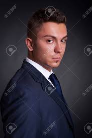 This means you'll want to use the classic head and shoulders composition for your profile photo. Portrait Of A Young Business Man Side Profile On Grungy Background Stock Photo Picture And Royalty Free Image Image 10933820
