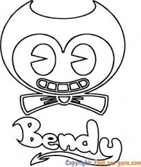 Its a fps horror puzzle game. Cute Coloring Pages Bendy Head Free Kids Coloring Pages Printable