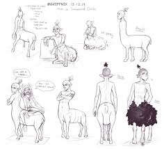 Artstation Tc Black Sheep Centaur Character Early Design Sketches John Griffnix Thompson From george bridgman's 1952 book complete guide to drawing fro life. artstation tc black sheep centaur