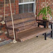 Our famous porch swings are available in 7 different models: Tmp Outdoor Furniture Lodge Front Porch Swing Red Cedar Wooden Theporchswingcompany Com