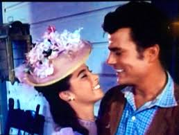 Stefanie Powers as Becky McLintock & Patrick Wayne as Devlin ("Dev") Warren