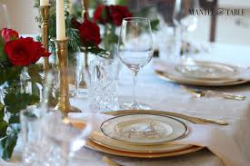 For her main dining table, marie created a stunningly elegant table setting. How To Create A Classically Elegant White Gold Holiday Tablescape Mantel And Table