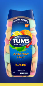 Tums chewy delights ultra strength antacid soft chews go to work in seconds, with double the acid fighting power per chew as tums regular strength, . Amazon Com Tums Chewy Delights Ultra Strength Antacid Soft Chews For Chewable Heartburn Relief And Acid Indigestion Relief Very Cherry 32 Count Health Household