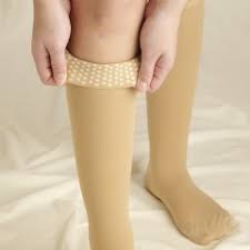 Truform Unisex Below The Knee Compression Stockings W Silicone Band Open Or Closed Toe 0844
