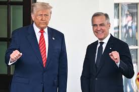 Trump latest: President says he has one question for Carney just before White House visit