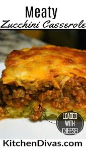 Zucchini And Meat Casserole Zucchini Casserole Dessert Recipes Easy Homemade Recipes