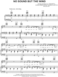 The game was first released for the saturn in july 1997, and later for the dreamcast in march 1999. Editors No Sound But The Wind Sheet Music In A Major Transposable Download Print Sku Mn0080192
